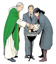 Sacrement initiation Baptême