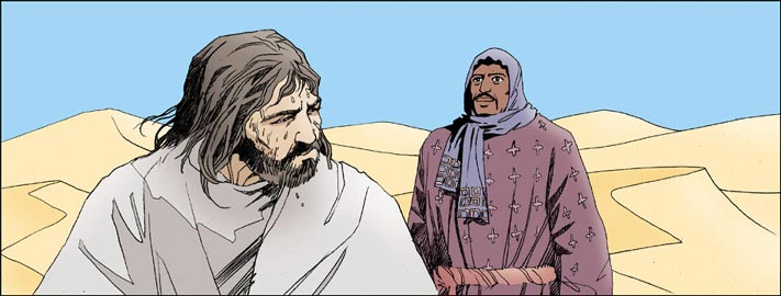 Jésus tentation au désert